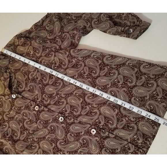 Banana Republic Paisley Button-down Blouse Shirt - Picture 4 of 11